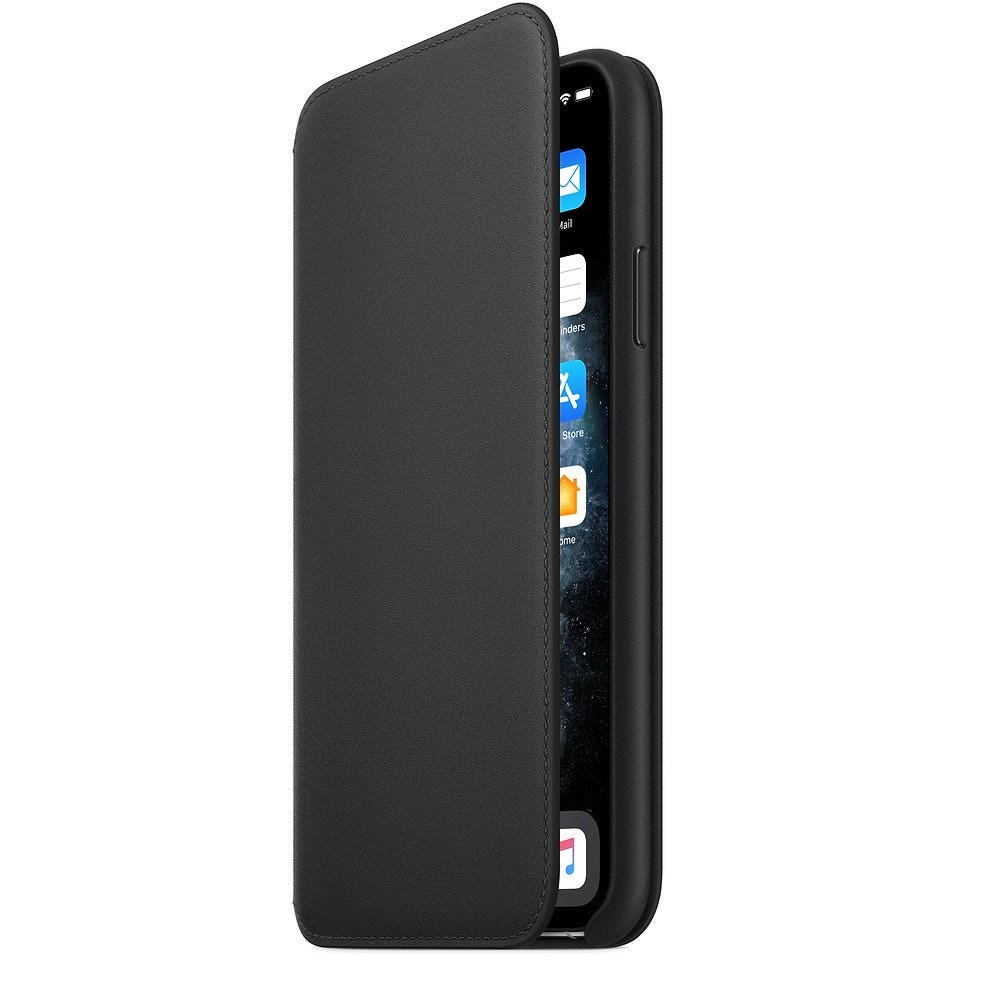 Apple iPhone 11 Pro Max Leather Folio, Black