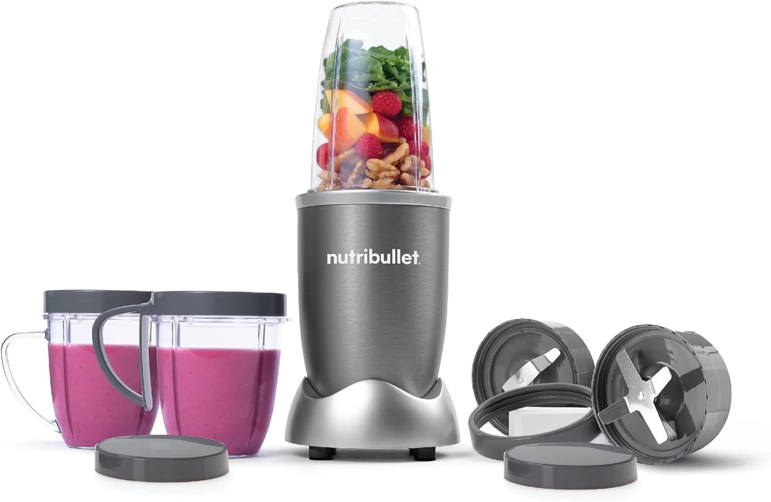 NutriBullet Smoothie Maker 9pc Set Grey