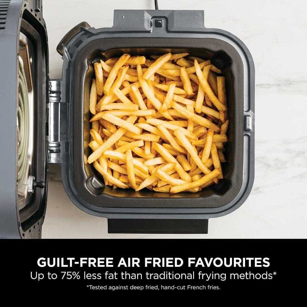 Ninja Speedi 10-in-1 Rapid Cooker, Air Fryer And Multi Cooker, 5.7L, Meals For 4 In 15 Minutes, Air Fry, Steam, Grill, Bake, Roast, Sear, Slow Cook & More, Cooks 4 Portions, Sea Salt Grey, ON400ME