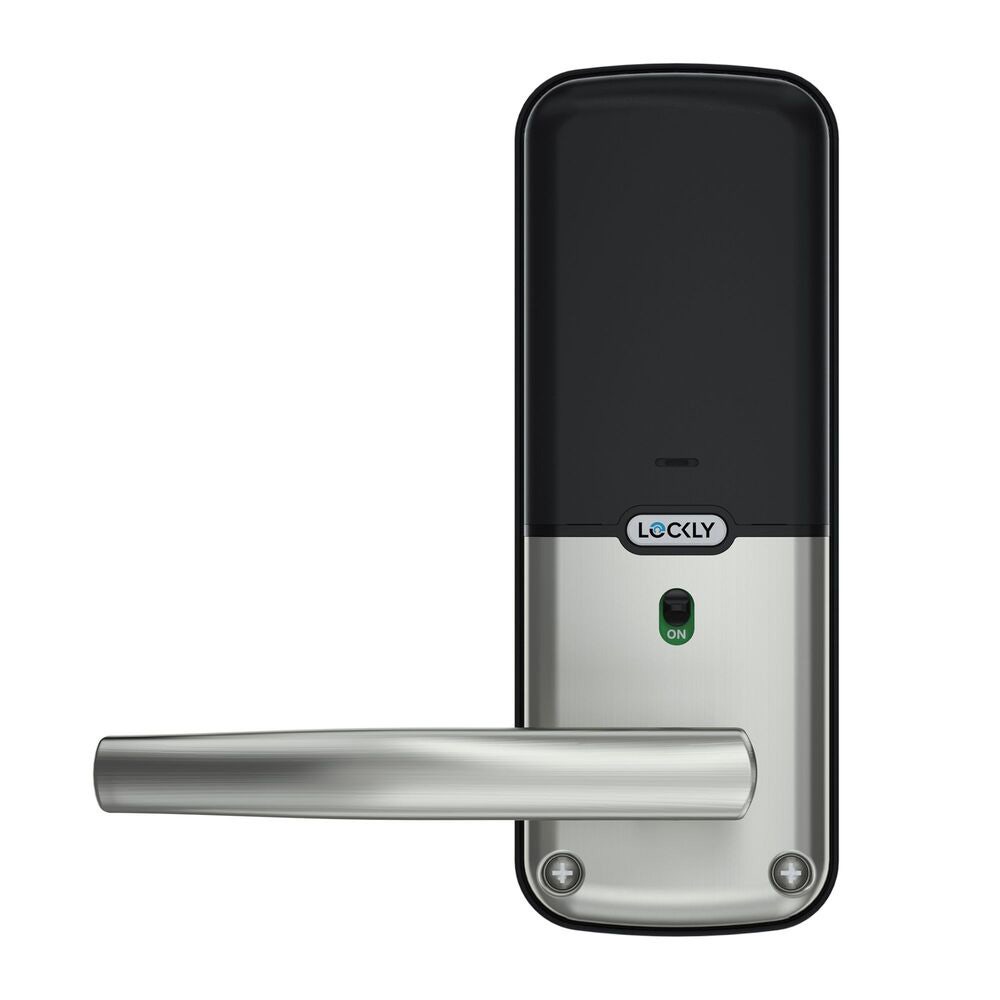 Lockly Lux Compact | Pin Genie, Code Management, App Control, Alexa, Google, Wi-Fi, Fingerprint, Offline Access