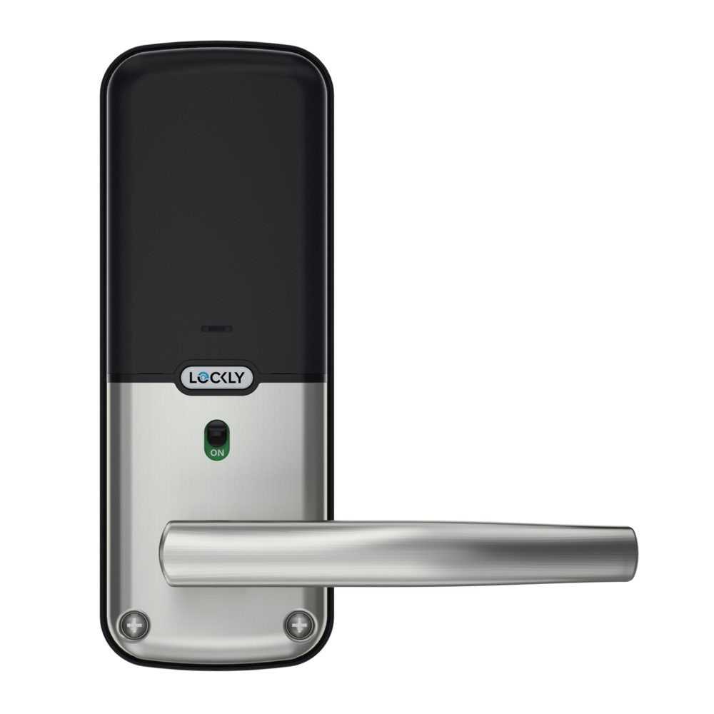 Lockly Lux Compact | Pin Genie, Code Management, App Control, Alexa, Google, Wi-Fi, Fingerprint, Offline Access