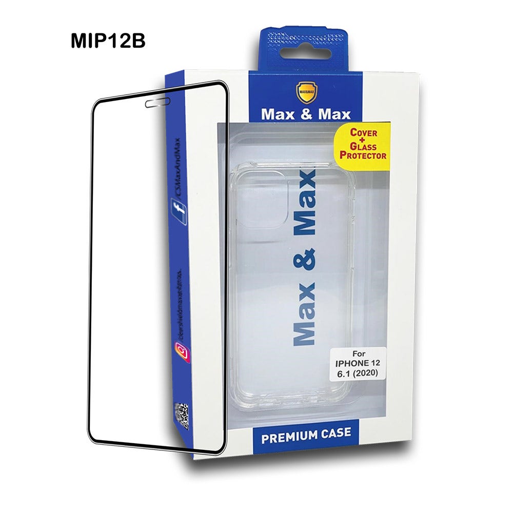 M&M iPh12 Tempered+ CoverBundle