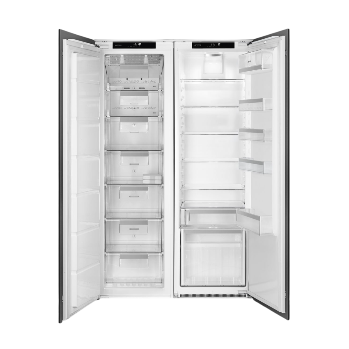 SMEG 60CM Full Fridge Revers/Hinge A+ + H178