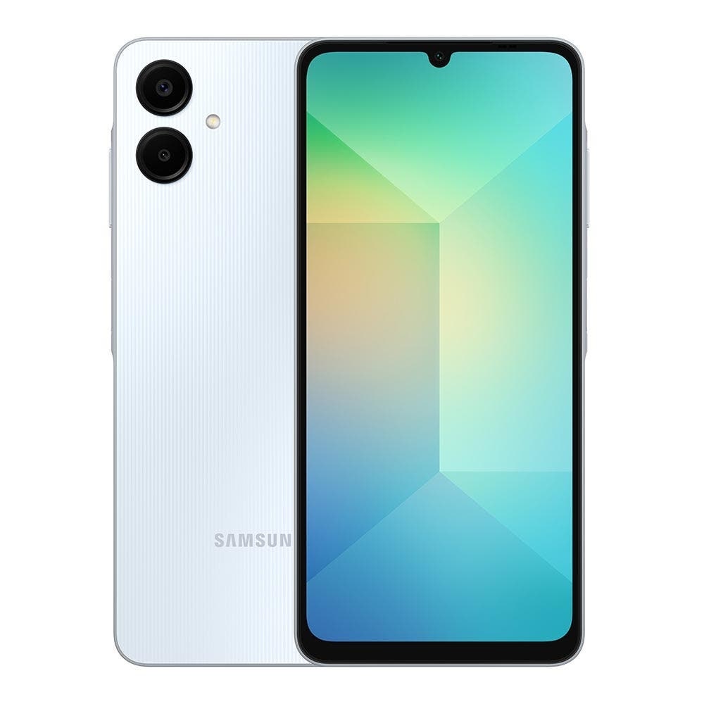 Samsung Galaxy A06 4G Smartphone, Light Blue, 128 GB