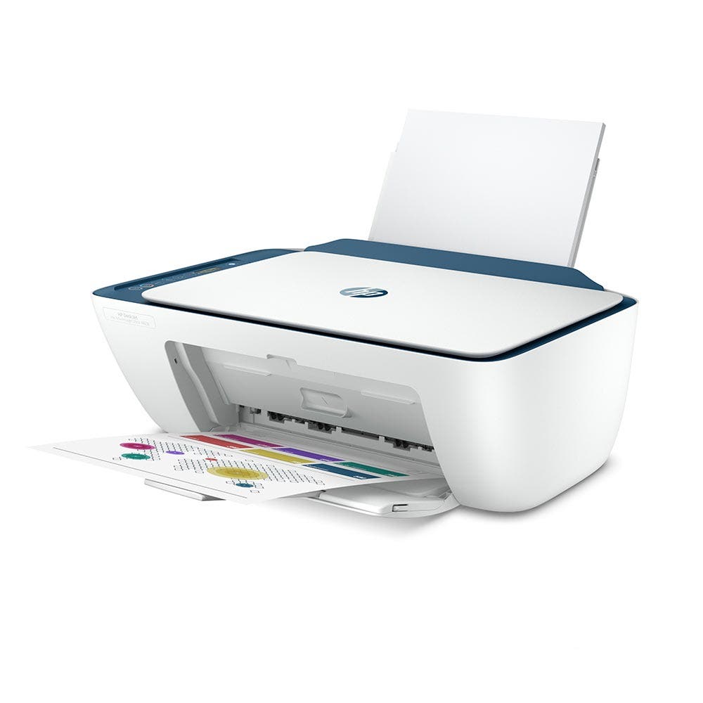 HP DeskJet Ink Advantage Ultra 4828 All-in-One Printer Wireless, Print, Scan, Copy, Print upto 2600 black or 1400 color pages, White-Blue[ 25R76A]