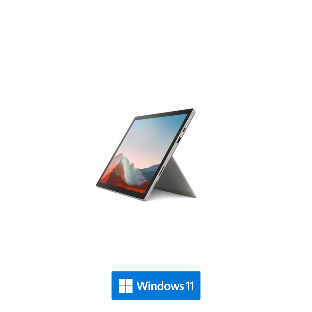 Microsoft Surface 7+ , Core i5-1135G7, 8GB RAM, 128GB SSD, 12.3" Convertible, Platinum+ Type Keyboard