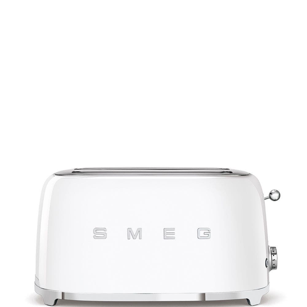SMEG Toaster 4 Slice 50's Style, White
