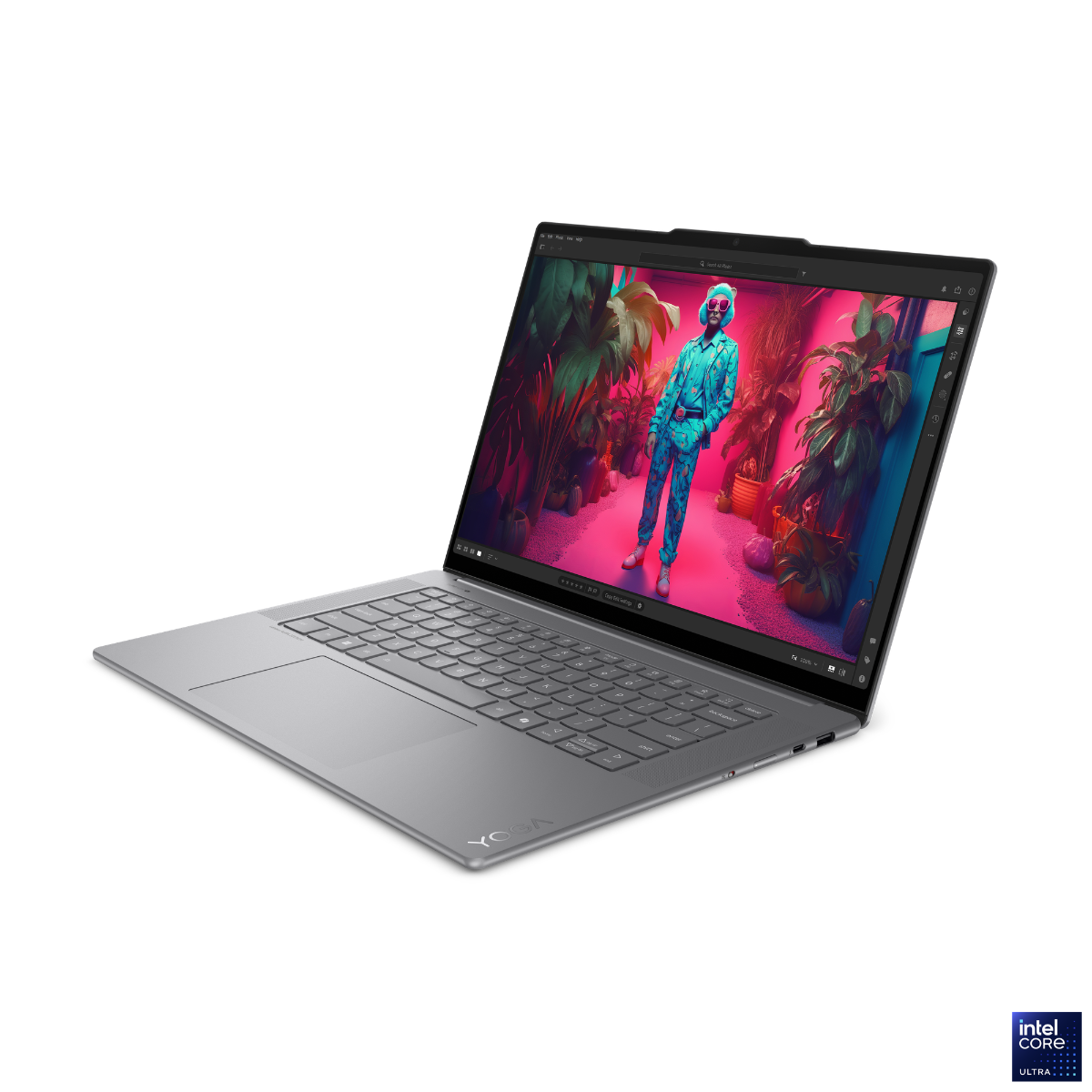 Lenovo Yoga Slim 7 Intel Core Ultra 7 258V 32GB RAM 1TB SSD Integrated Intel Arc Graphics 15.3" WQXGA Windows 11 Home Laptop - Luna Grey [YogaS7-83HM000XAX]