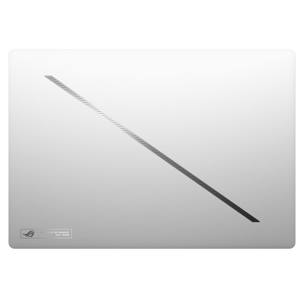 ASUS ROG Zephyrus G16 AMD Ryzen AI R9-HX370 32GB RAM 2TB SSD NVIDIA GeForce RTX 4070 8GB Graphics 16" 2.5K OLED 240Hz Win 11 Home Gaming Laptop - Platinum White [GA605WI-AI-OLED9232G]