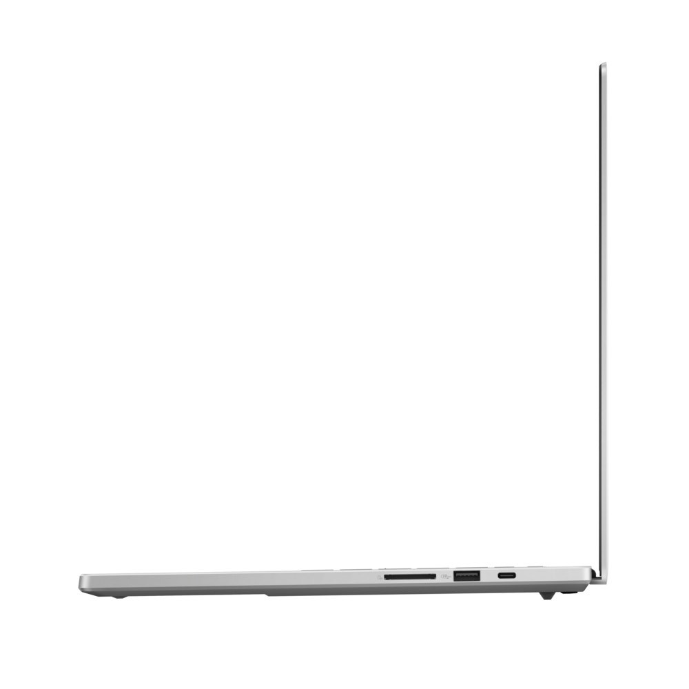 ASUS ROG Zephyrus G16 AMD Ryzen AI R9-HX370 32GB RAM 2TB SSD NVIDIA GeForce RTX 4070 8GB Graphics 16" 2.5K OLED 240Hz Win 11 Home Gaming Laptop - Platinum White [GA605WI-AI-OLED9232G]